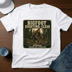 Bigfoot Sighting: Clear - Photographer: Shaking Like A Chihuahua T-Shirt - Deadpan Outdoors Co.