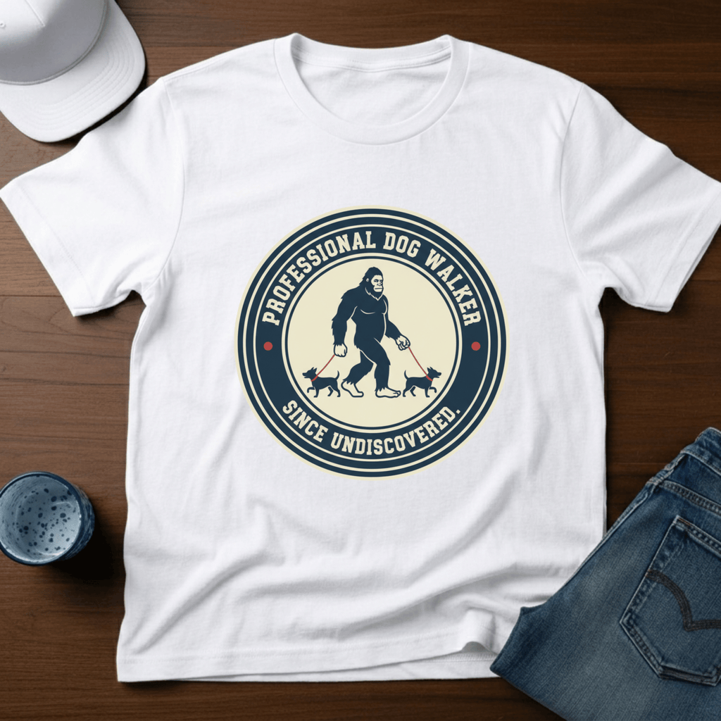 Professional Dog Walker T-Shirt - Deadpan Outdoors Co.