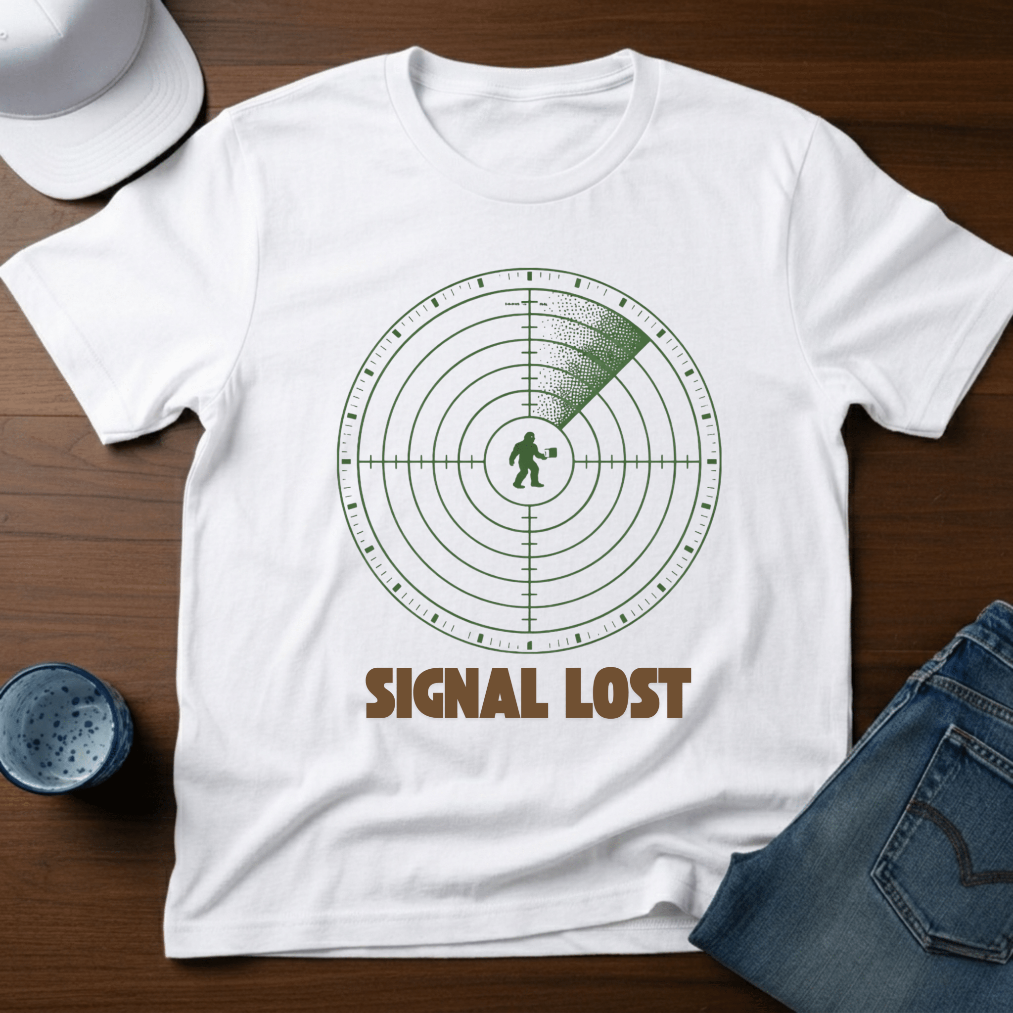 Signal Lost T-Shirt - Deadpan Outdoors Co.