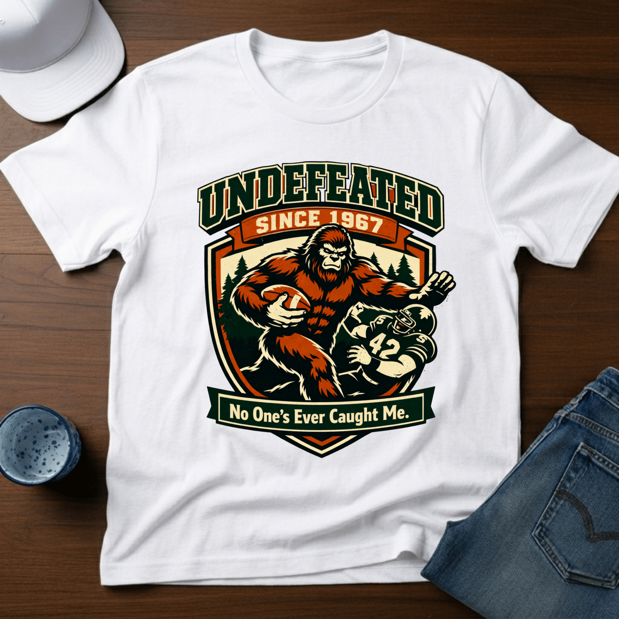 Undefeated Since 1967 T-Shirt - Deadpan Outdoors Co.