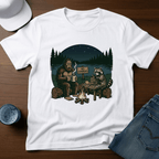 No Comment - Bigfoot With OCD Racoon T-Shirt - Deadpan Outdoors Co.
