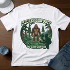 Blurry Bigfoot? Try Less Caffeine T-Shirt - Deadpan Outdoors Co.