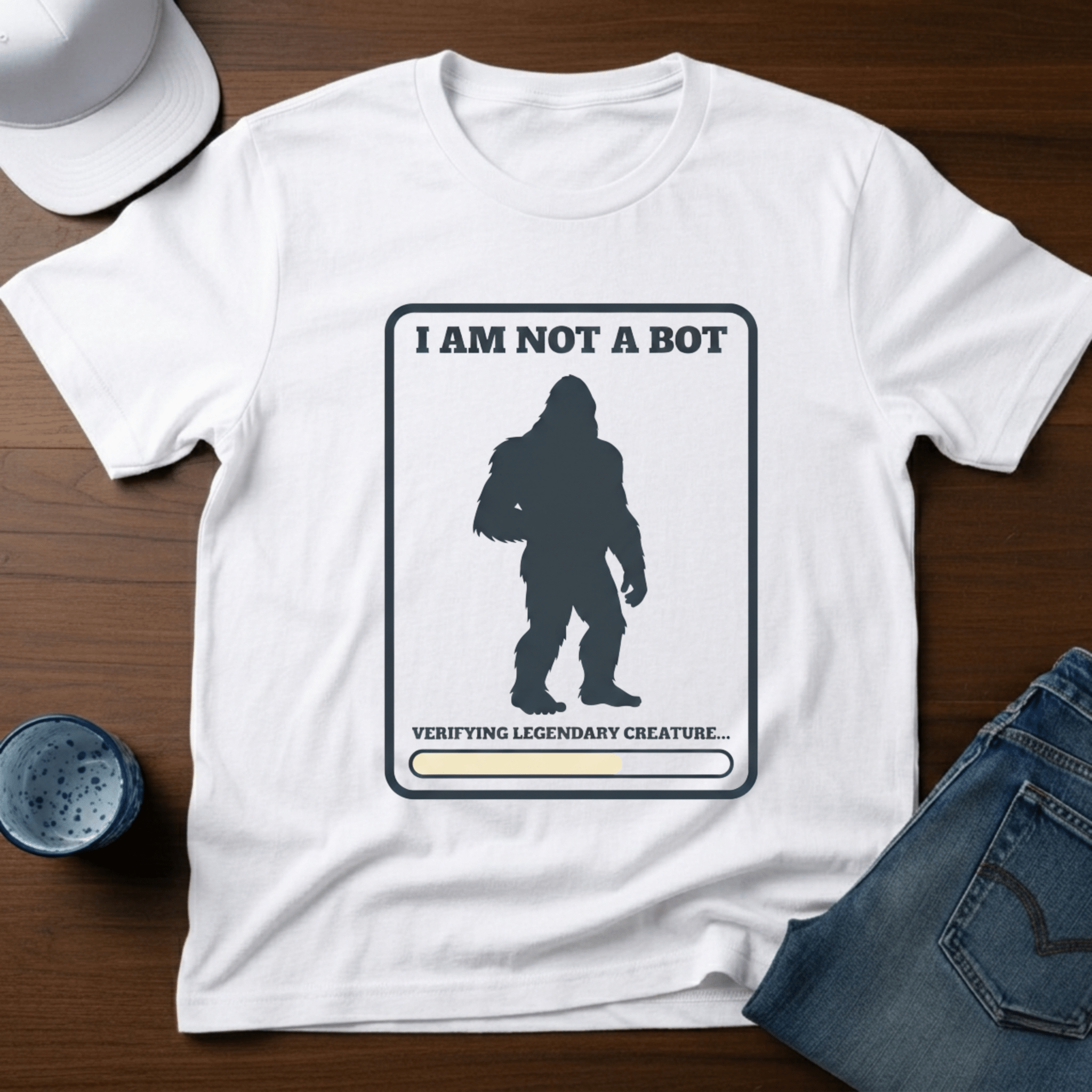 I Am Not A Bot T-Shirt - Deadpan Outdoors Co.