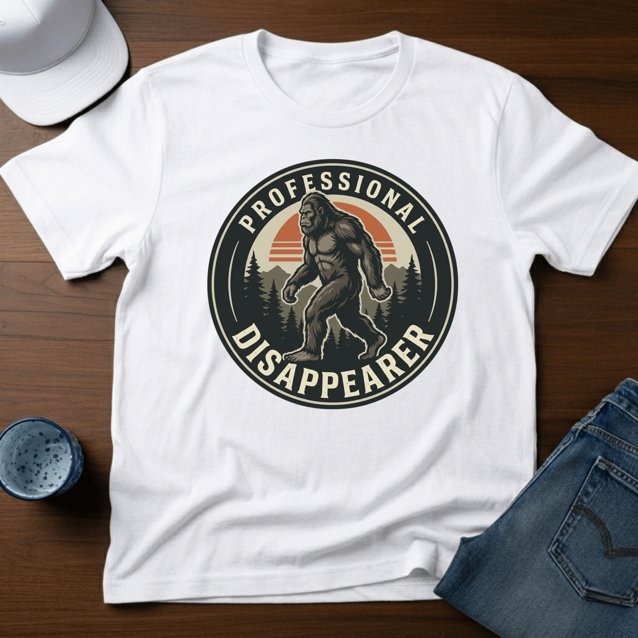 Professional Disappearer T-Shirt - Deadpan Outdoors Co.