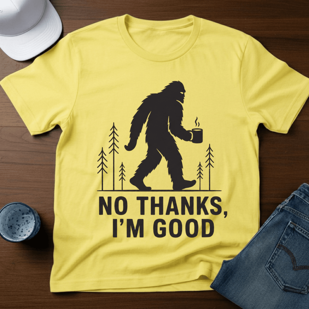 No Thanks, I'm Good T-Shirt - Deadpan Outdoors Co.
