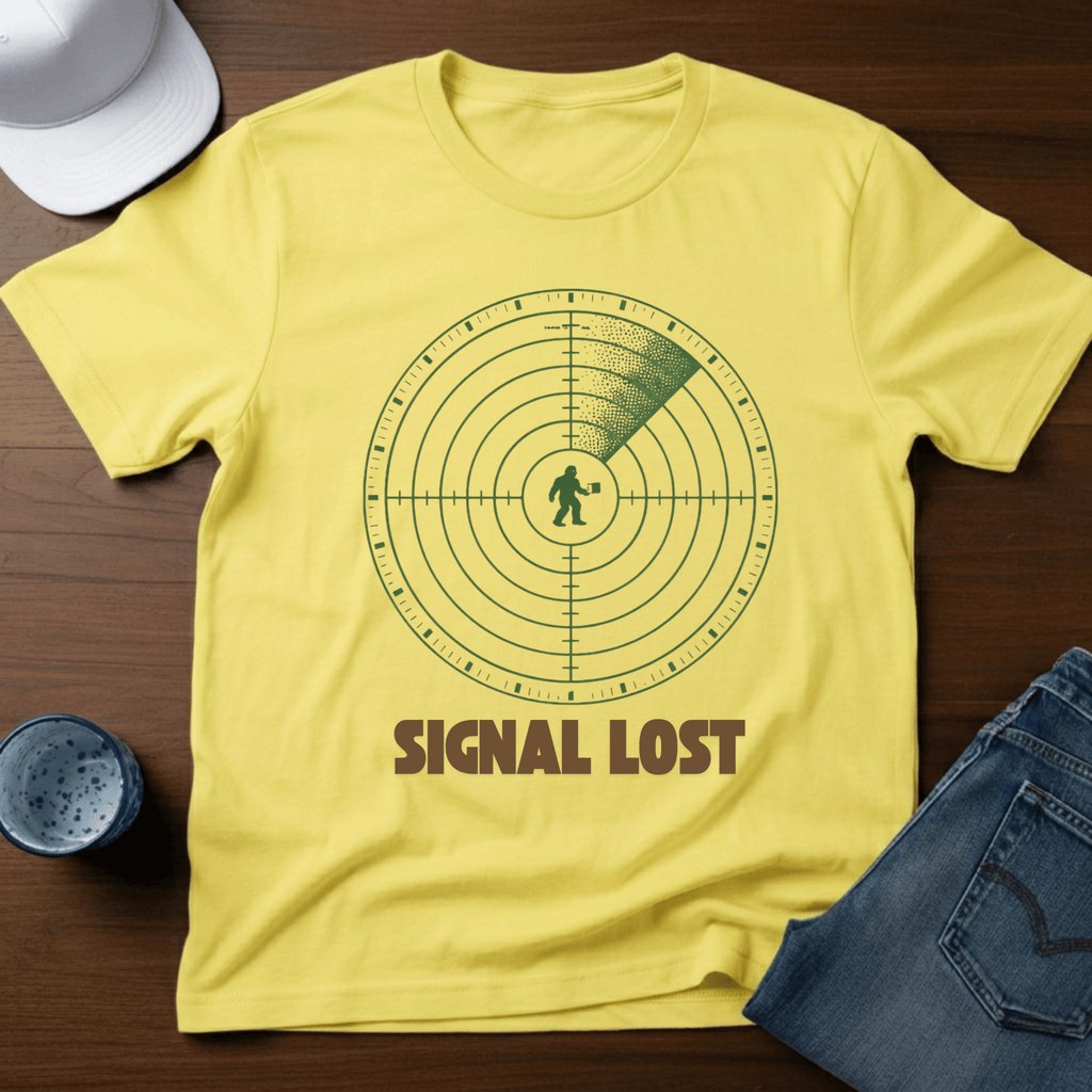 Signal Lost T-Shirt - Deadpan Outdoors Co.