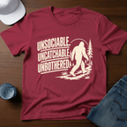 Unsociable. Uncatchable. Unbothered. T-Shirt - Deadpan Outdoors Co.