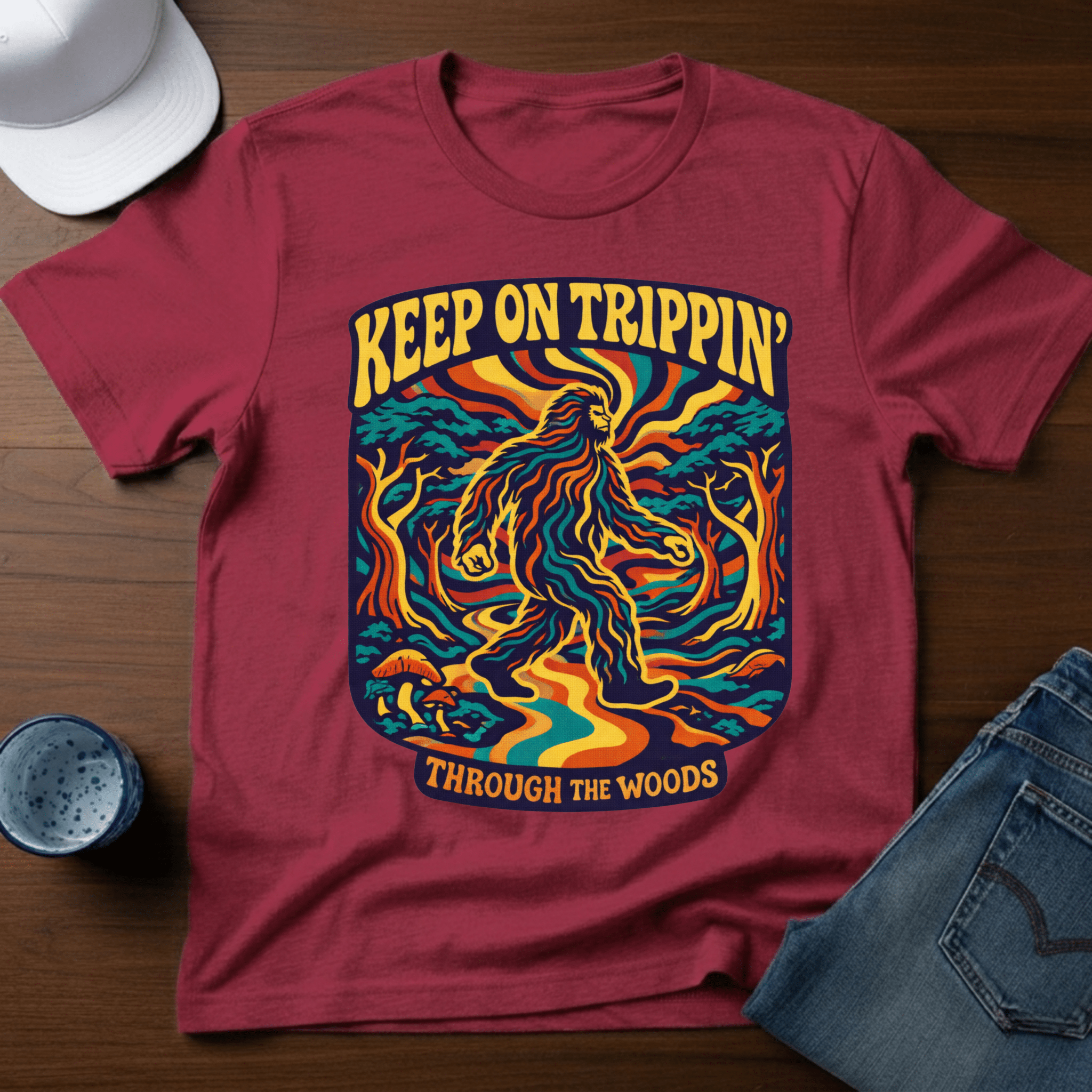 Keep On Trippin' T-Shirt - Deadpan Outdoors Co.
