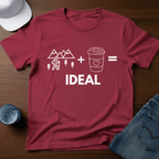 Hiking + Coffee = Ideal T-Shirt - Deadpan Outdoors Co.
