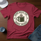 Dark Roast For Dark Trails T-Shirt - Deadpan Outdoors Co.