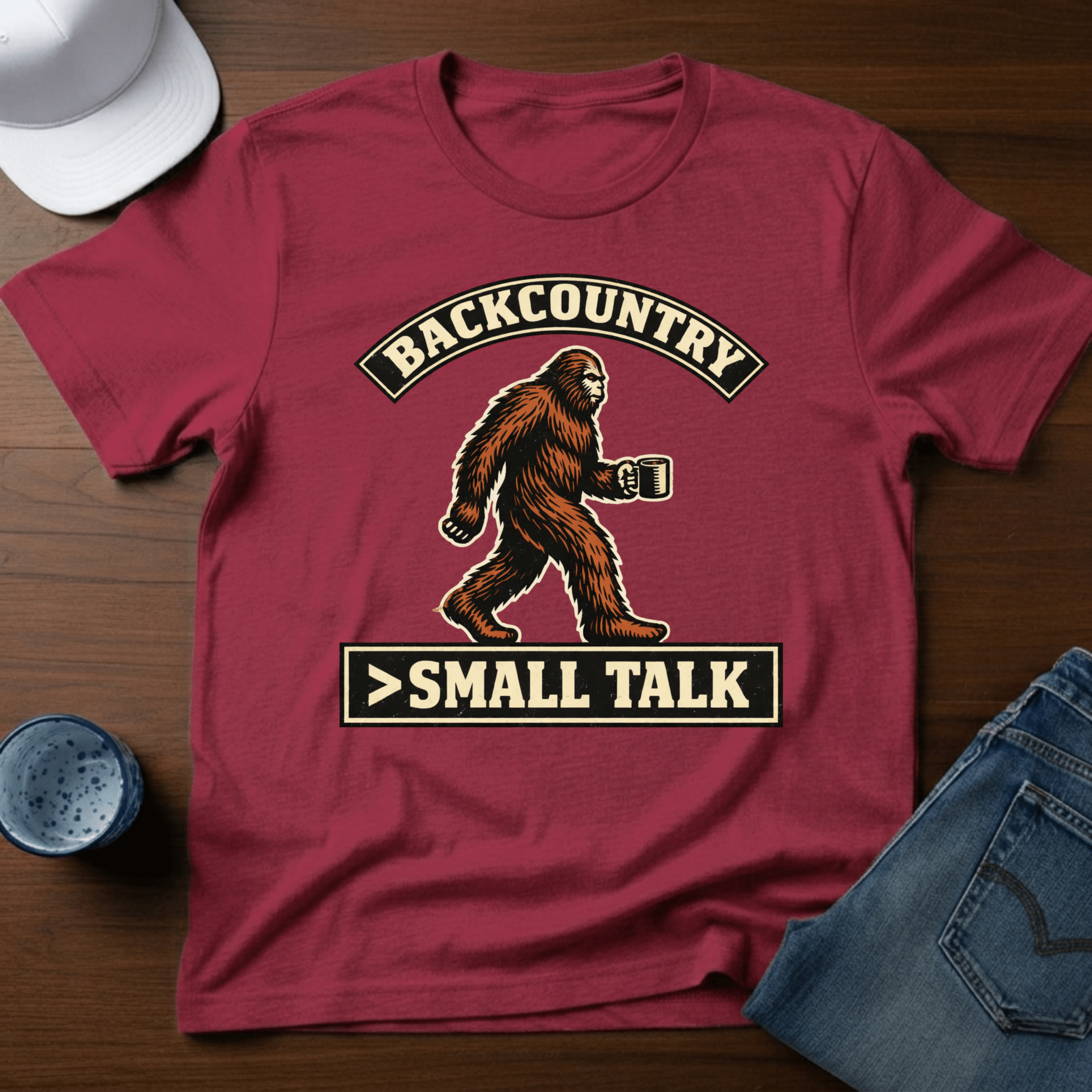 Backcountry < Small Talk T-Shirt - Deadpan Outdoors Co.