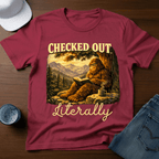 Checked Out. Literally T-Shirt - Deadpan Outdoors Co.