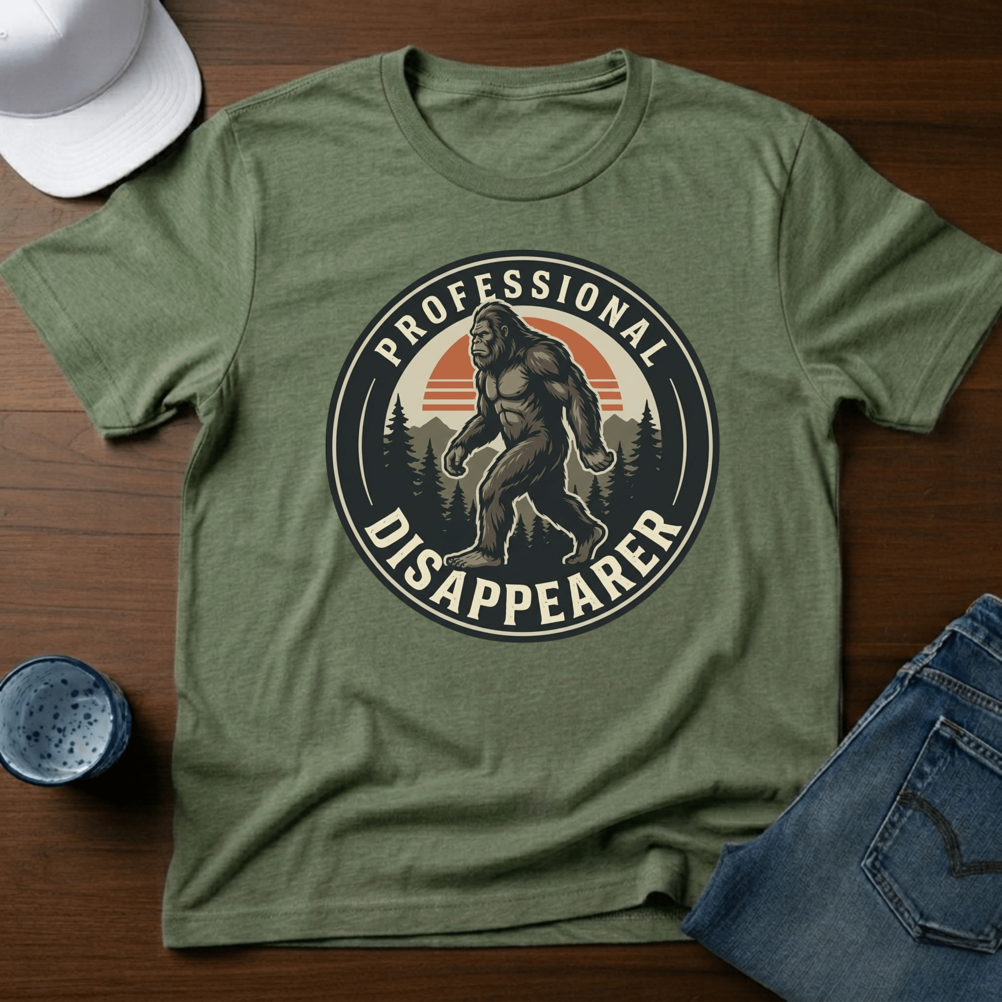 Professional Disappearer T-Shirt - Deadpan Outdoors Co.