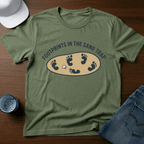Footprints In The Sandtrap T-Shirt - Deadpan Outdoors Co.