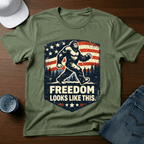 Freedom Looks Like This T-Shirt - Deadpan Outdoors Co.