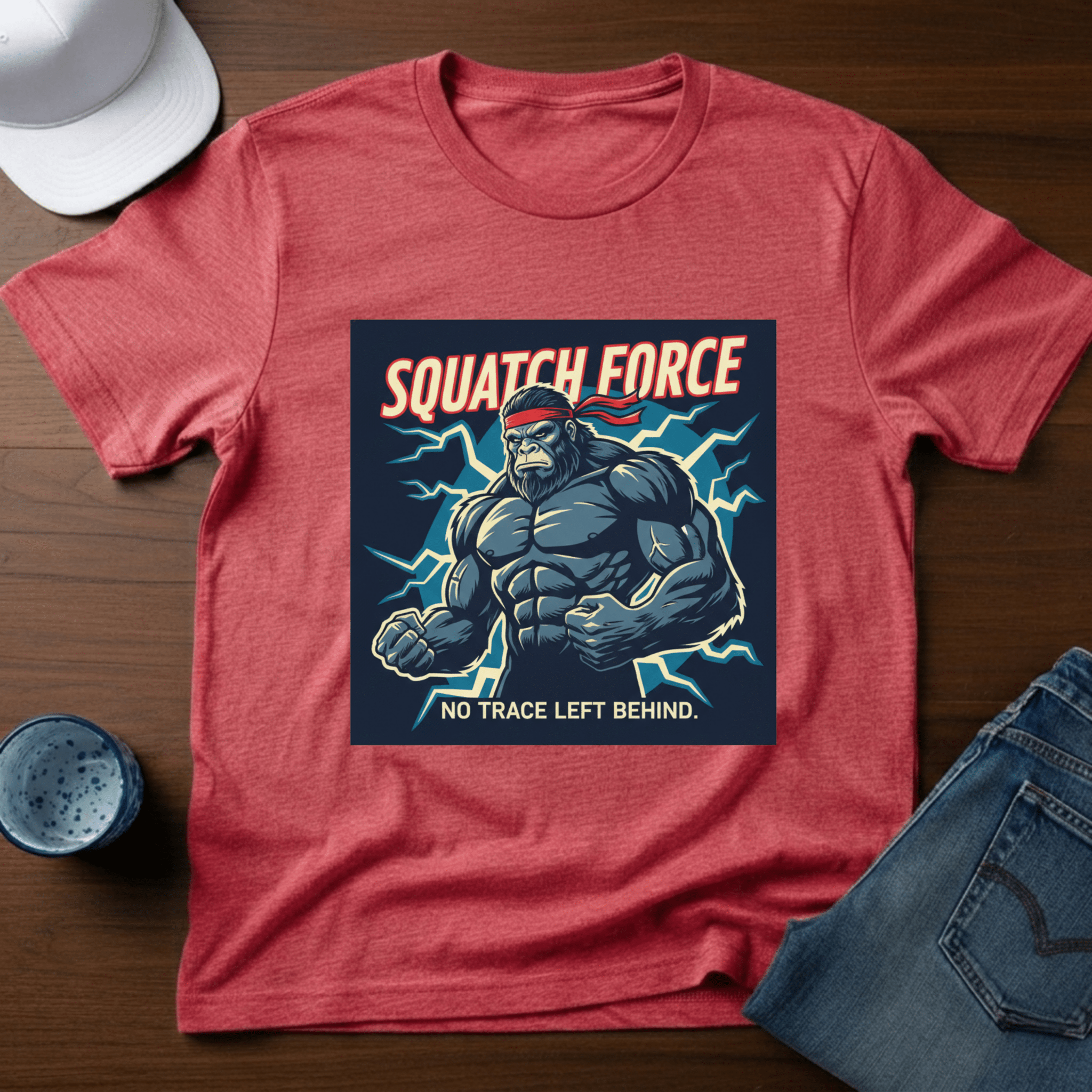Squatch Force T-Shirt - Deadpan Outdoors Co.
