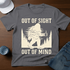 Out Of Sight - Out Of Mind T-Shirt - Deadpan Outdoors Co.