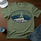 Wild By Choice - Free By Nature T-Shirt - Deadpan Outdoors Co.