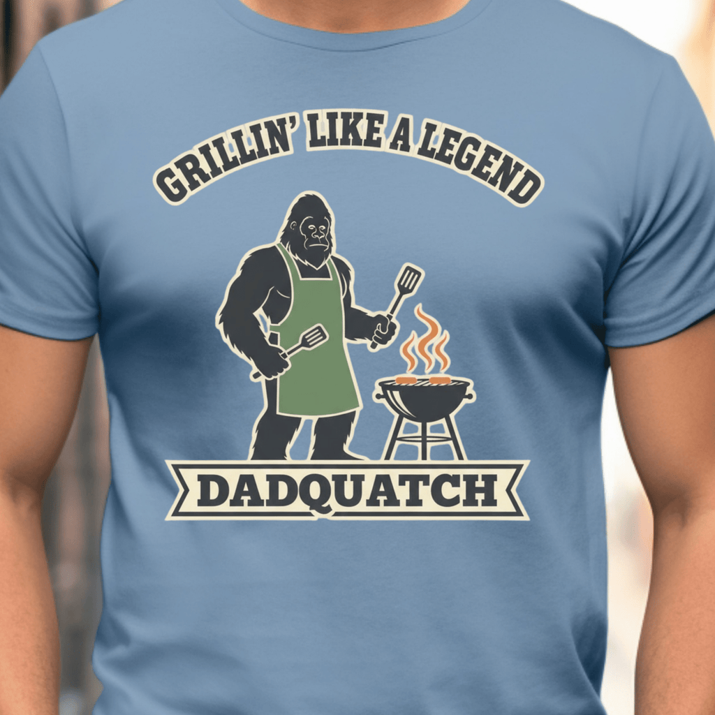 Grillin' Like a Legend - Gildan Tee - Deadpan Outdoors Co.