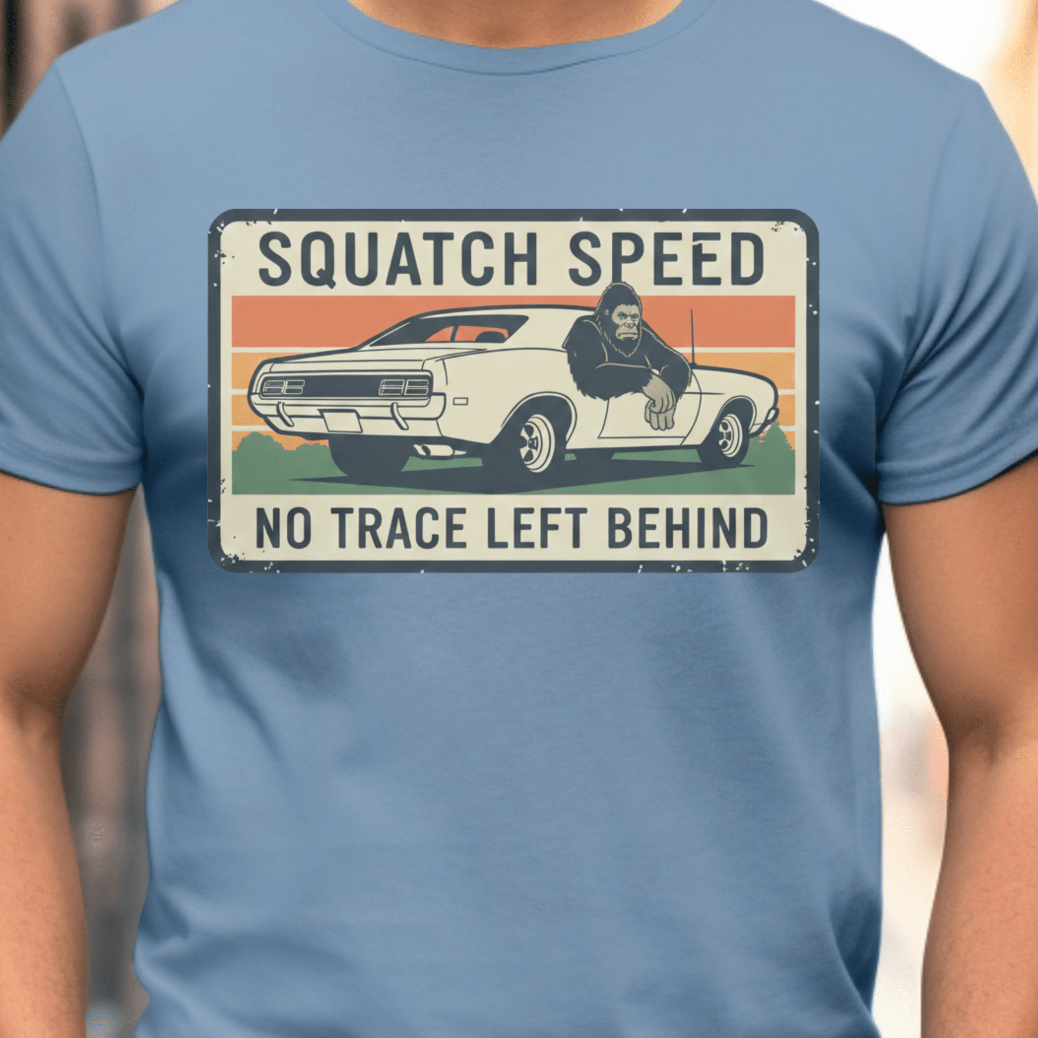 Squatch Speed - Gildan Tee - Deadpan Outdoors Co.