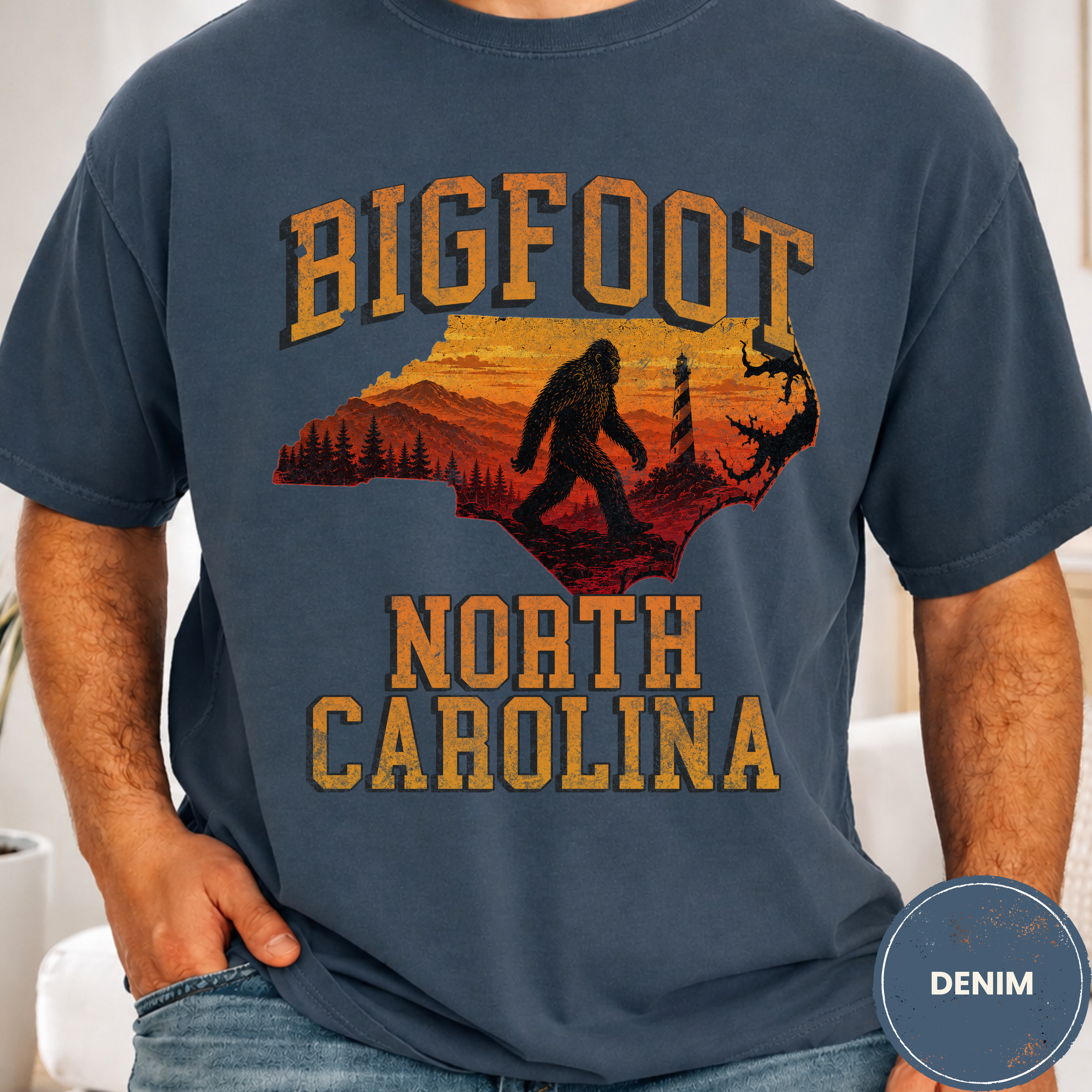 Comfort Colors® Bigfoot North Carolina Tee