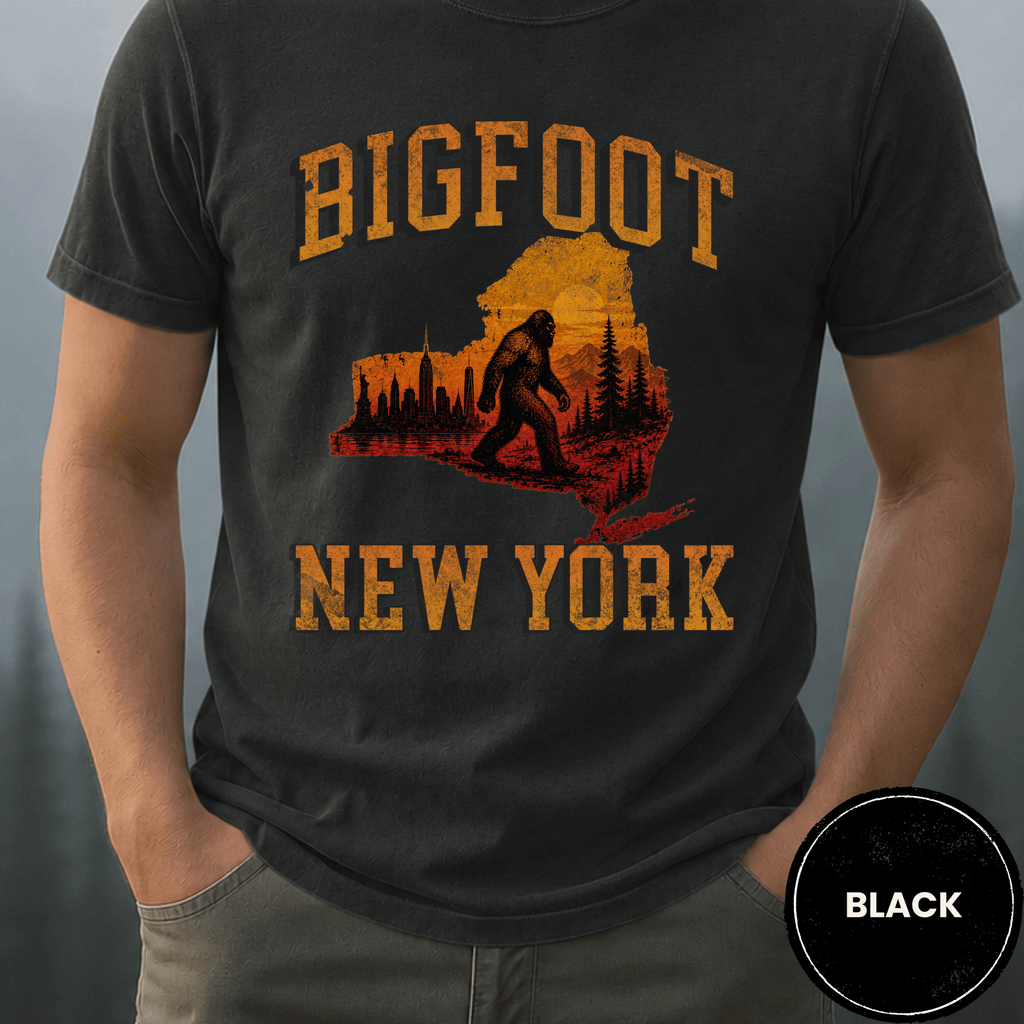 Comfort Colors® Bigfoot New York State Tee - Deadpan Outdoors Co.