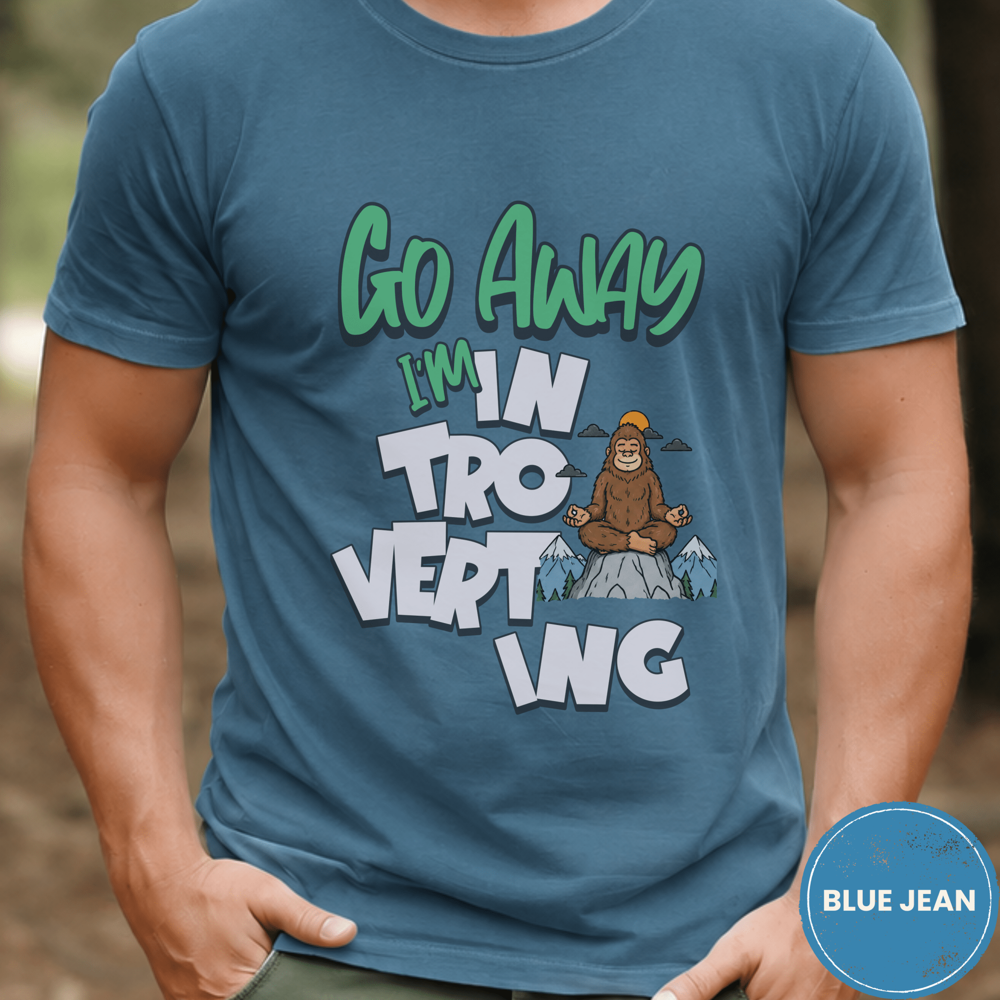 Comfort Colors® Go Away I'm Introverting Tee - Deadpan Outdoors Co.