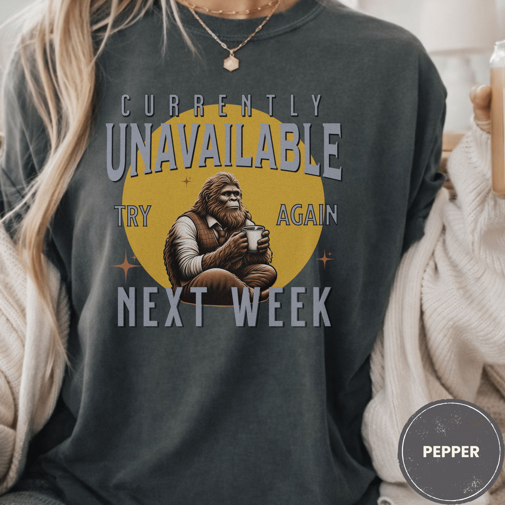 Comfort Colors® Currently Unavailable Try Again Next Week Tee - Deadpan Outdoors Co.