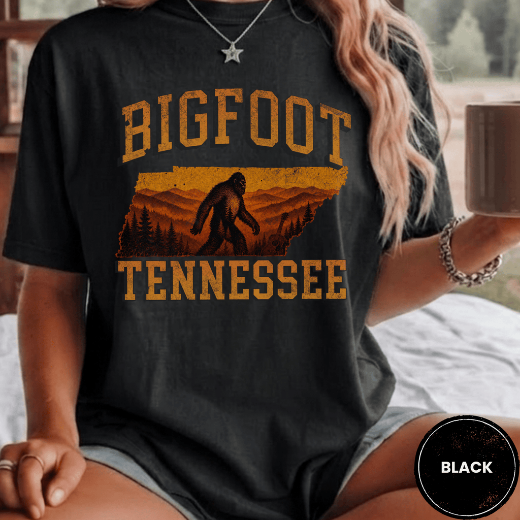 Comfort Colors® Bigfoot Tennessee State Tee - Deadpan Outdoors Co.