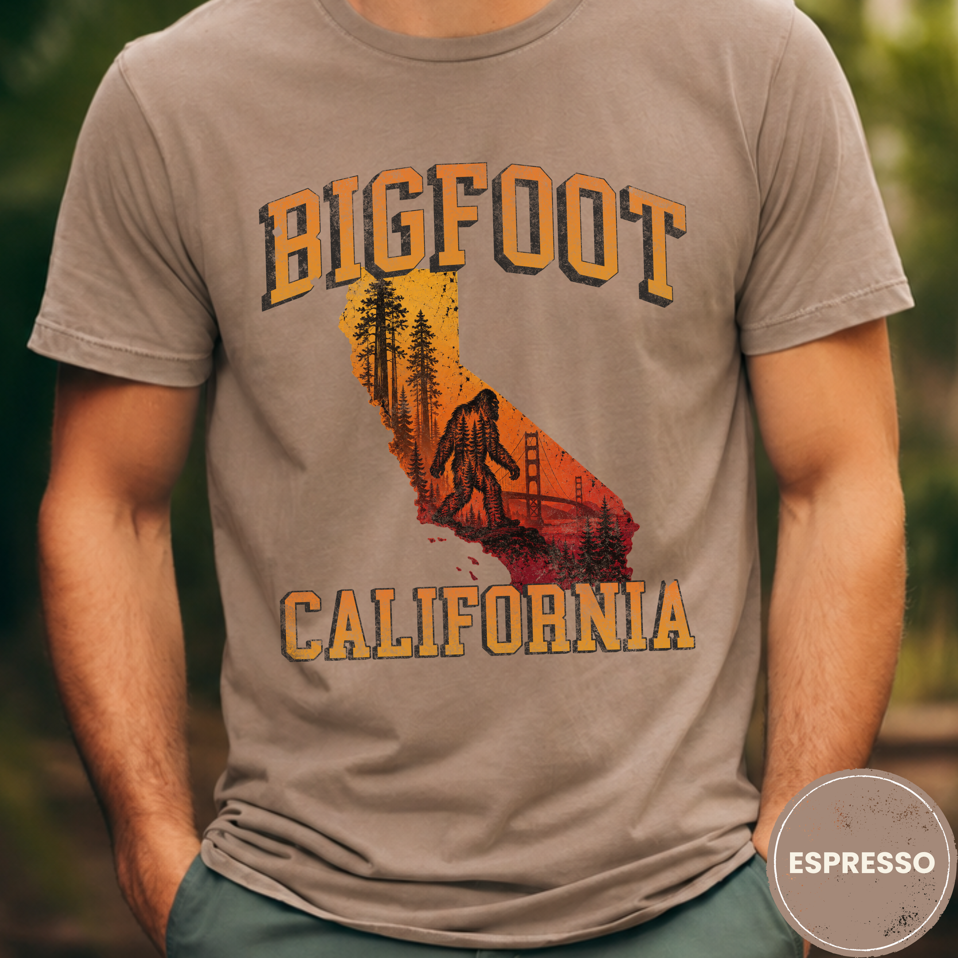 Comfort Colors® Bigfoot California State Tee