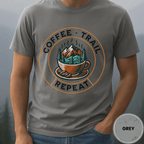 Comfort Colors® Coffee Trail Repeat Tee - Deadpan Outdoors Co.
