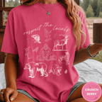 Comfort Colors® Tee - Respect The Locals - Bigfoot Version - Deadpan Outdoors Co.