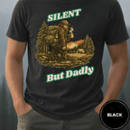 Comfort Colors® Silent But Dadly Tee - Deadpan Outdoors Co.