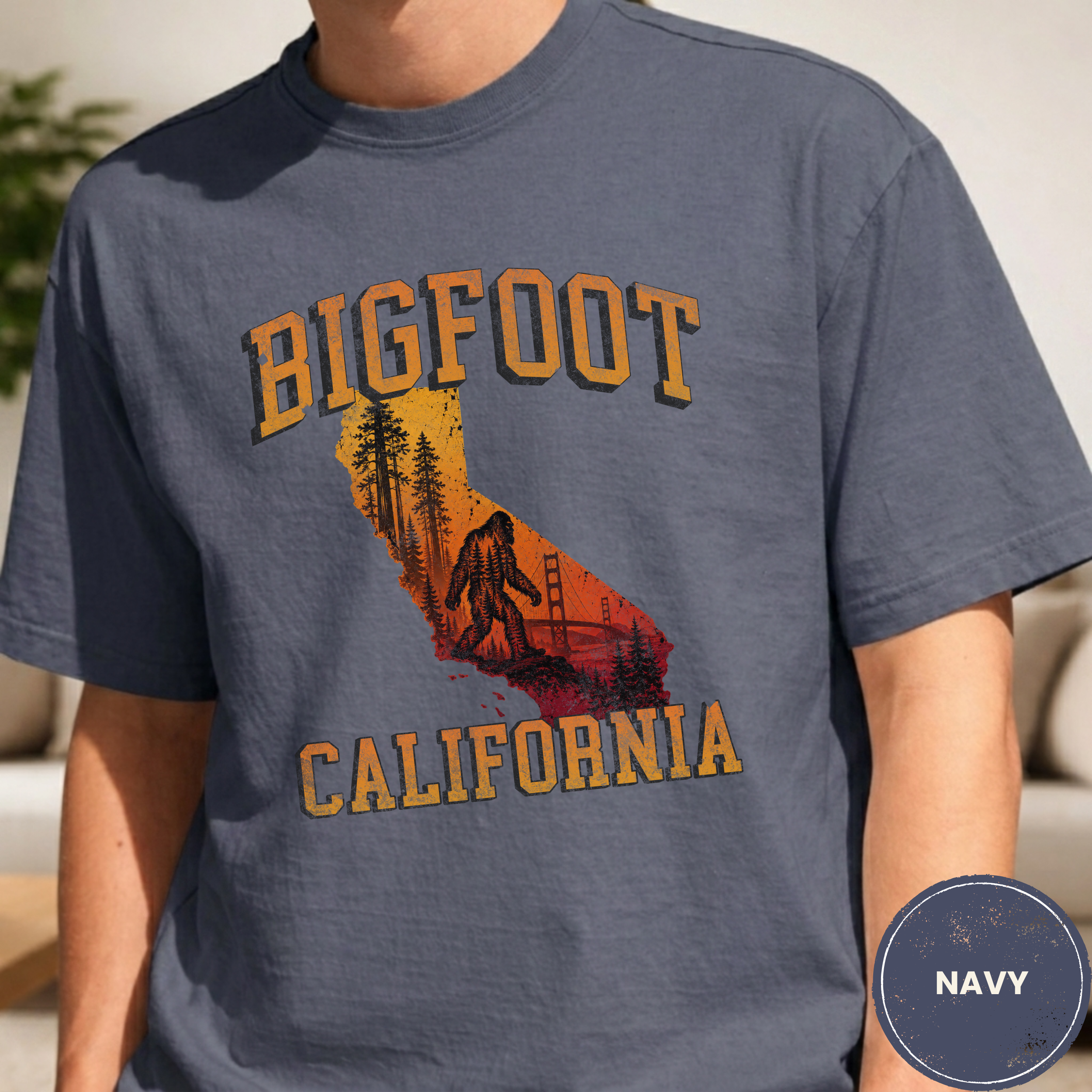 Comfort Colors® Bigfoot California State Tee