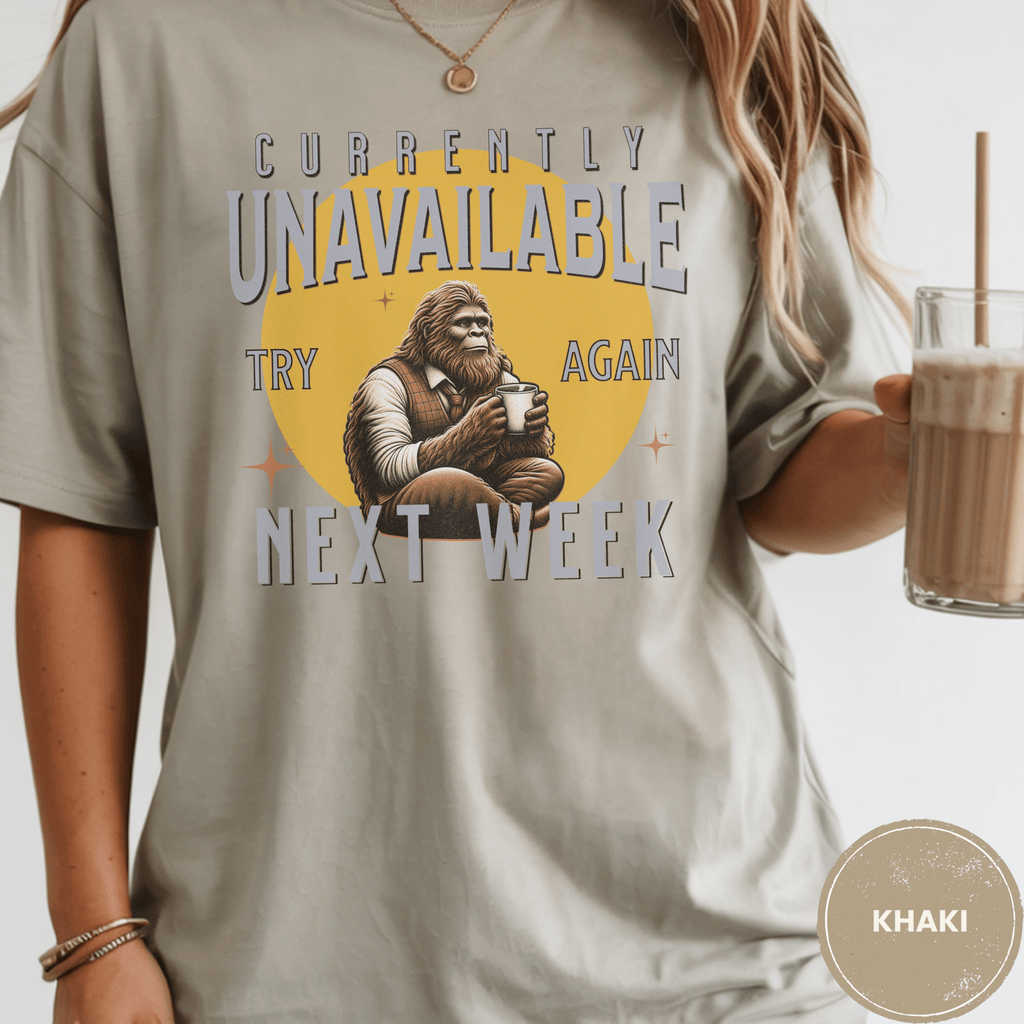 Comfort Colors® Currently Unavailable Try Again Next Week Tee - Deadpan Outdoors Co.