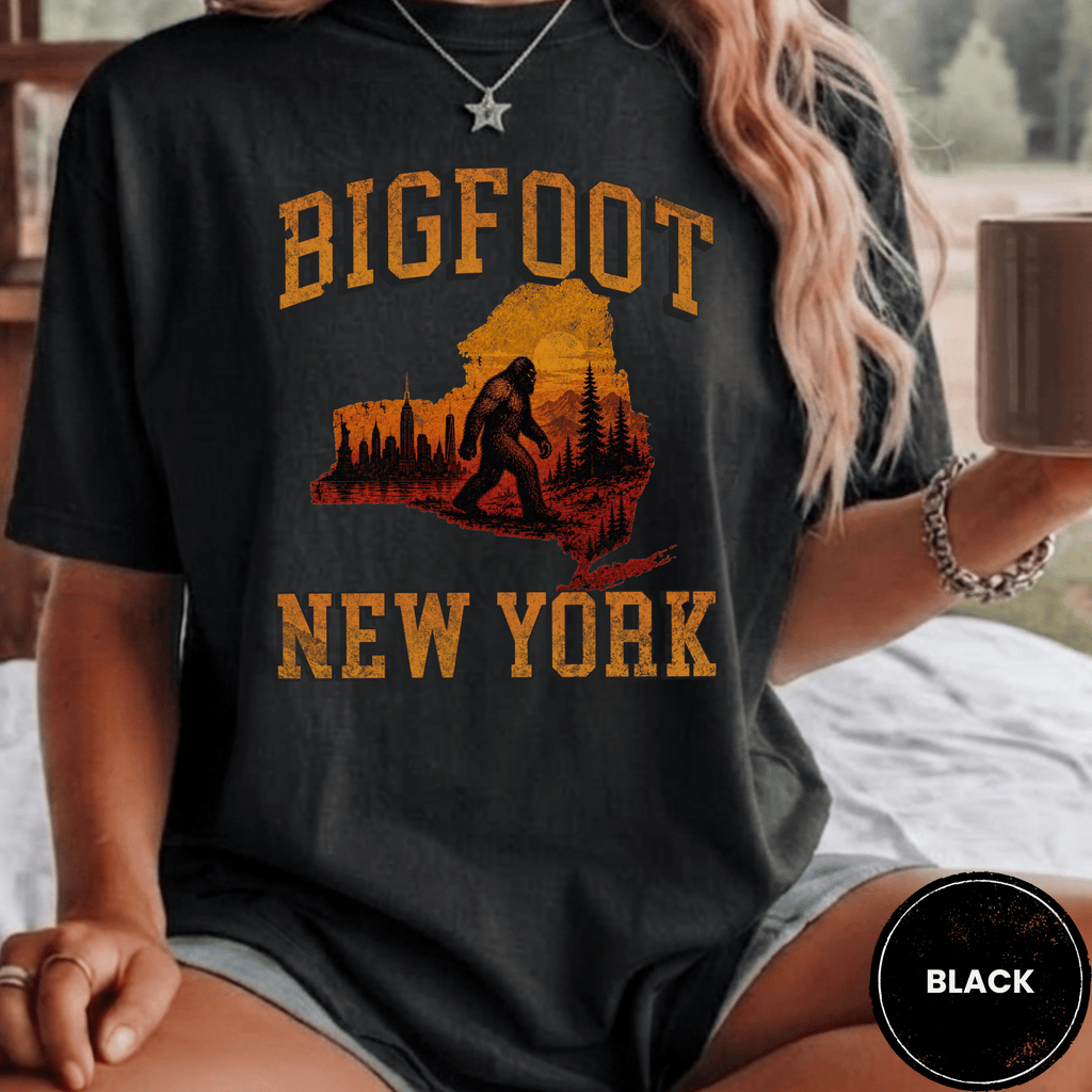 Comfort Colors® Bigfoot New York State Tee - Deadpan Outdoors Co.