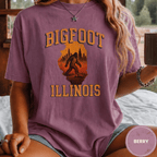 Comfort Colors® Bigfoot Illinois State Tee - Deadpan Outdoors Co.