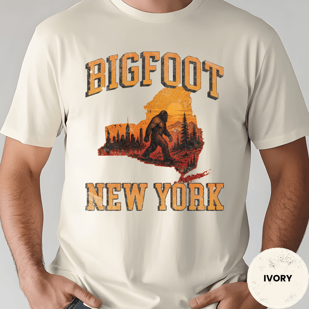 Comfort Colors® Bigfoot New York State Tee - Deadpan Outdoors Co.