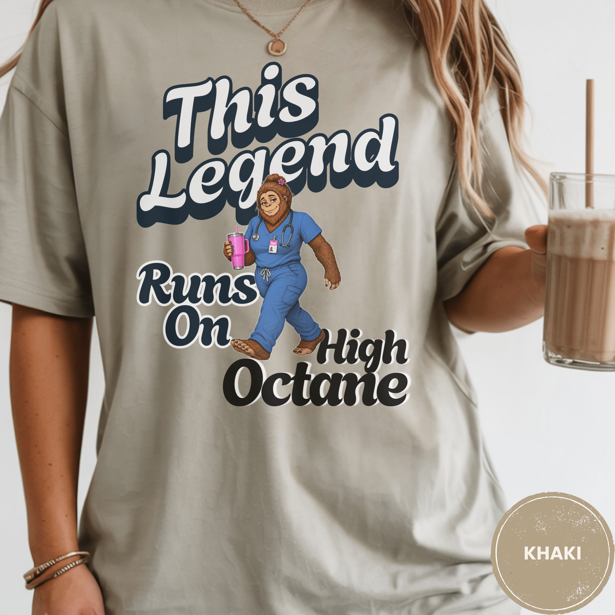 Comfort Colors® This Legend Runs on High Octane Tee - Deadpan Outdoors Co.