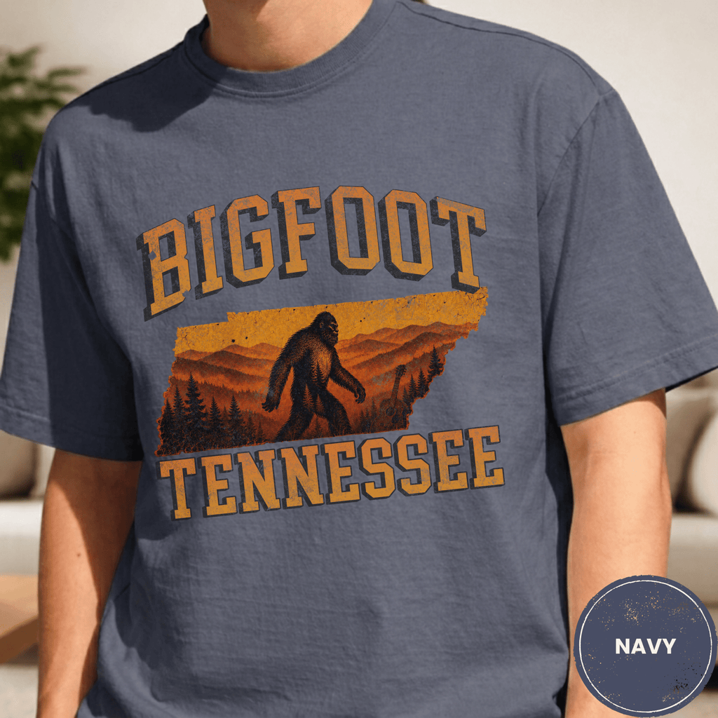 Comfort Colors® Bigfoot Tennessee State Tee - Deadpan Outdoors Co.