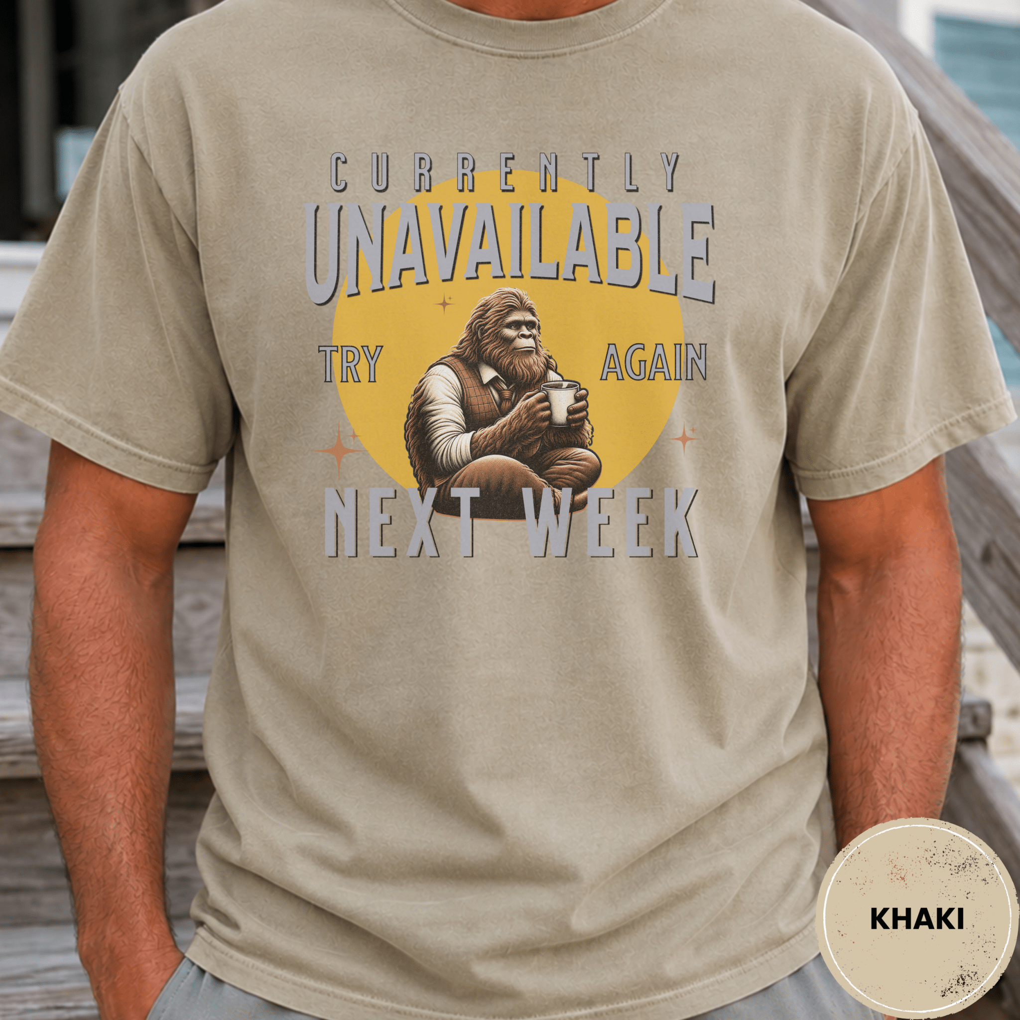 Comfort Colors® Currently Unavailable Try Again Next Week Tee - Deadpan Outdoors Co.