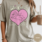 Comfort Colors® We Knead Each Other Shirt, Funny Bigfoot Cat Tee, Sasquatch Cat Lover Gift, Cute Cryptid Cat T-shirt - Deadpan Outdoors Co.
