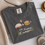 Comfort Colors® Trailer Plus S'Mores Equals One Happy Camper Tee - Deadpan Outdoors Co.