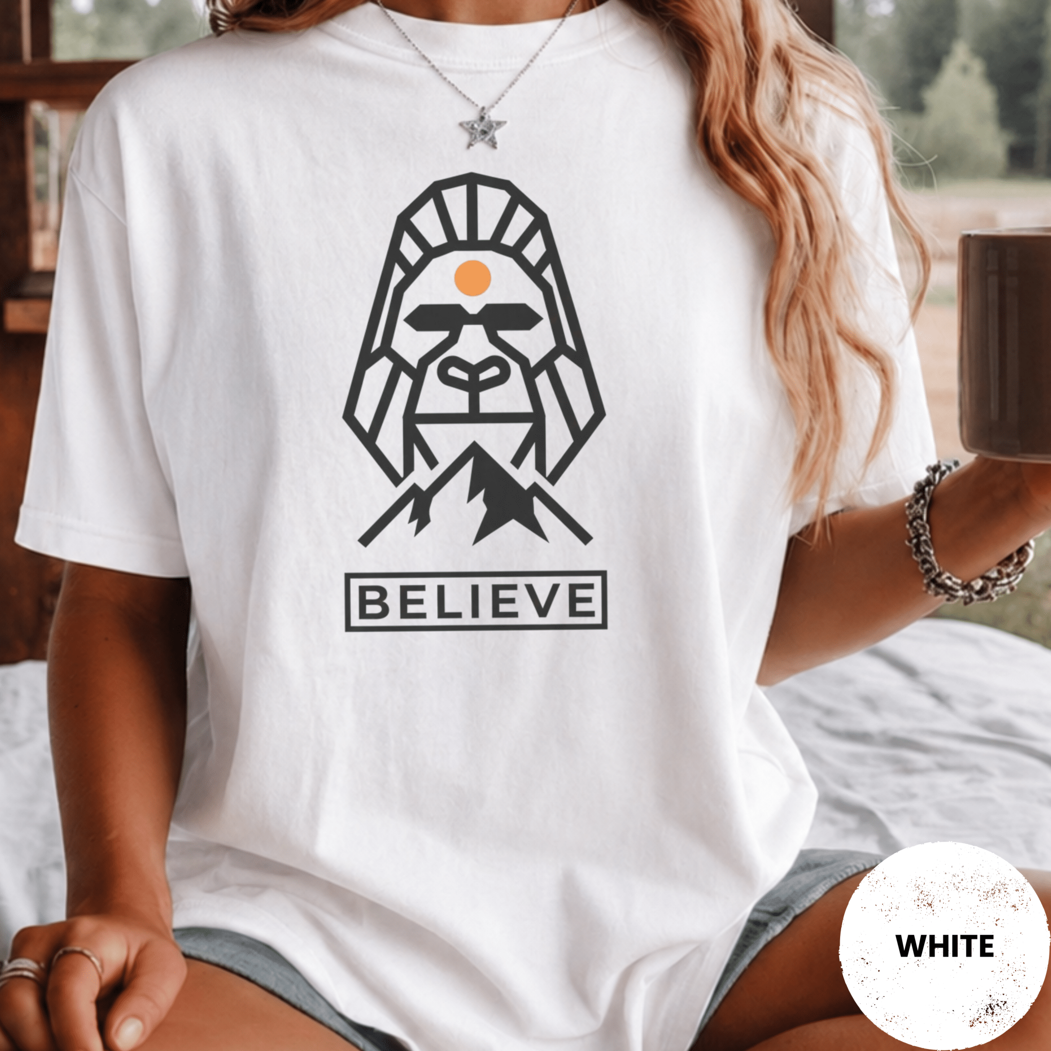 Comfort Colors® Believe Bigfoot Tee - Deadpan Outdoors Co.